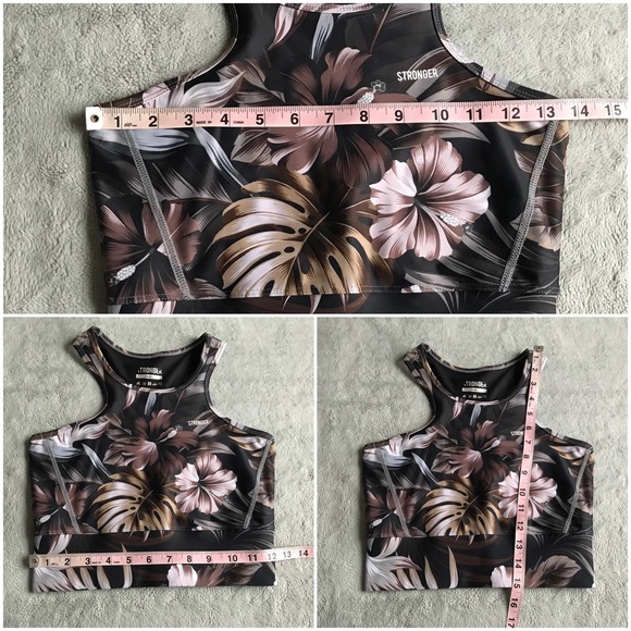 Stronger The Label Freedom Floral Hawaiian Crop - Picture 11 of 11